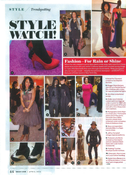Ebony Magazine 2011 