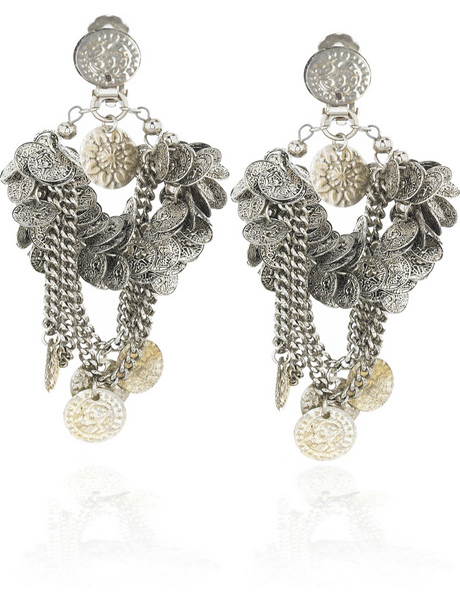 erickson-beamon-gypsy-coin-earrings. Designed for the Zac Posen's Spring '09 