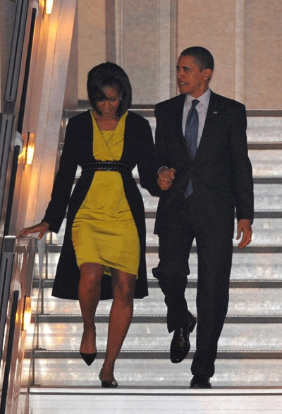 michelle obama fashion style. Beautiful Michelle Obama has