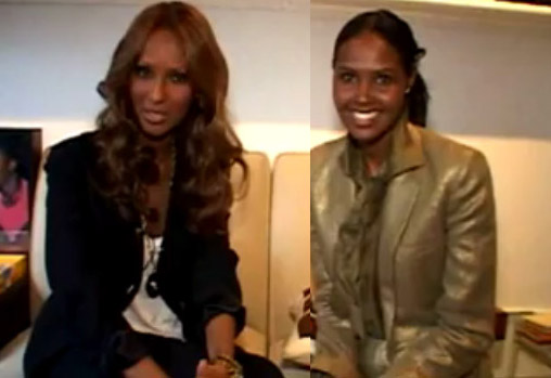 iman and ubah discuss black models on the runway Â« the fashion bomb ...