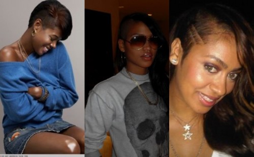 Kelis Cassie Lala Shaved Heads. Do you think her new 'do will catch on?