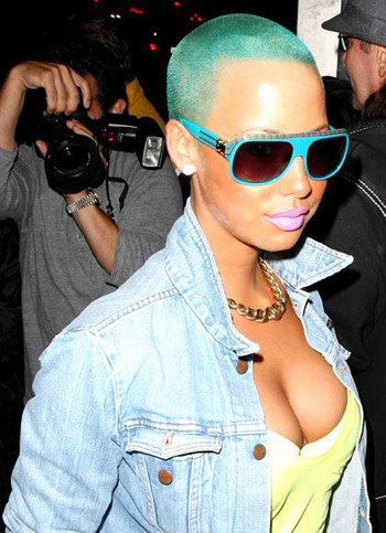 amber rose with hair pictures. Beauty Verdict: Amber Rose#39;s