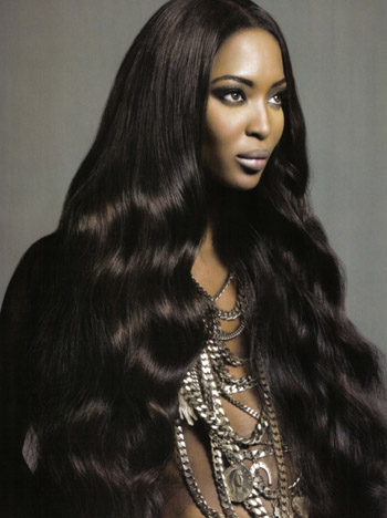 Snapshot Naomi Campbell Photographed by Mario Sorrenti for Italian Vogue