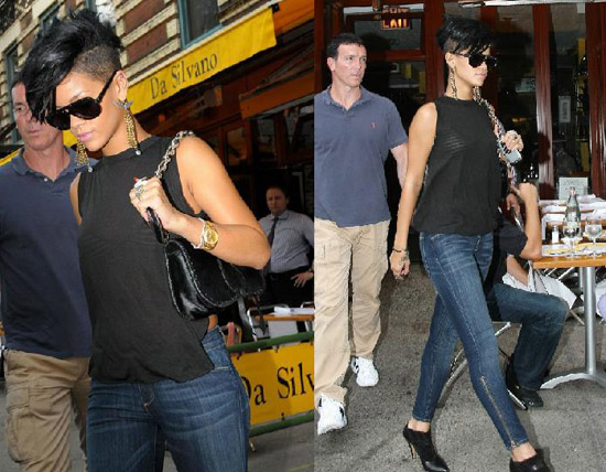 Rihanna's New Shaved Hairstyle. by Claire