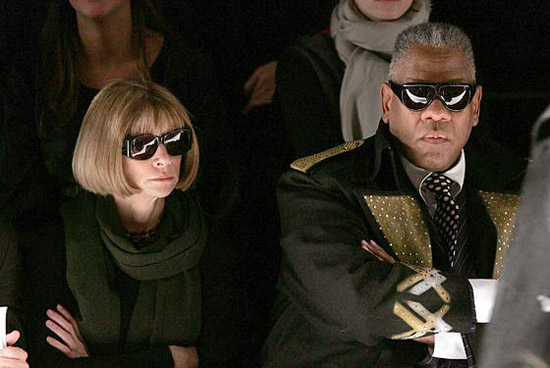 Vogue's Anna Wintour and 2011