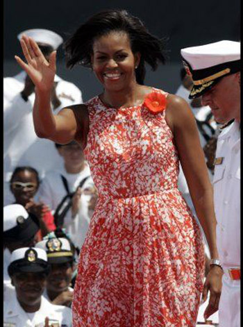 michelle obama swimsuit model. Being a promotional model