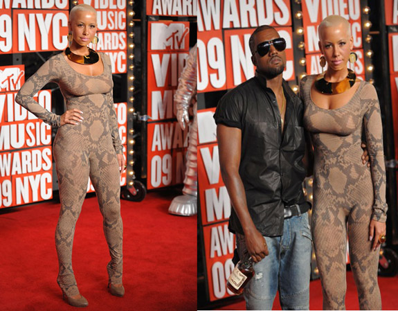 Kanye West Amber Rose MTV Video Music Awards