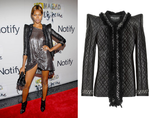 Last night model Jessica White was spied wearing one of fall's most coveted