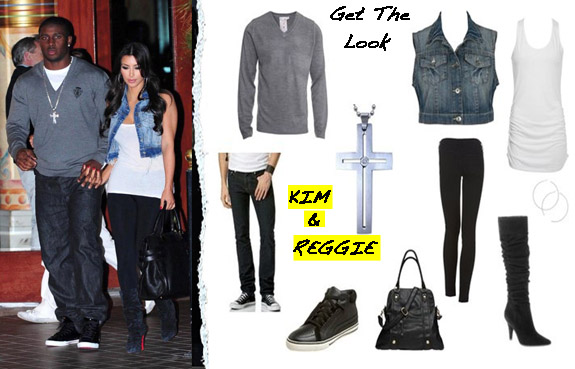 kim kardashian style casual. Kim Kardashian and Reggie