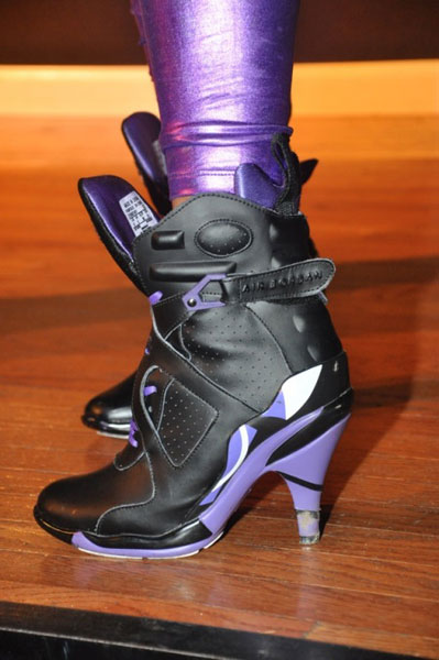  and happened upon this pic of a Jordan sneaker cum heel