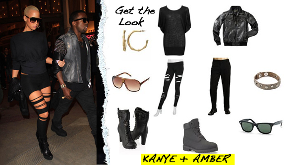 amber rose kanye break up. Get-the-Look-Kanye-Amber