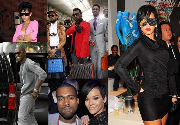 kanye west fashion tips. Rihanna-Kanye-West-Fashion