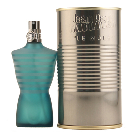Jean Paul Gaultier Le Male Advert. When I saw my cousin with this