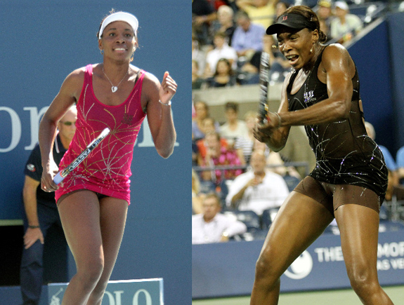 Skimpy Tennis Outfits. US Open tennis outfits.