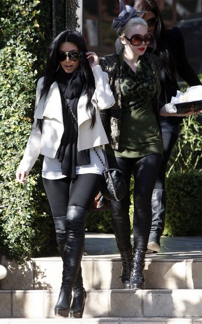 Mail Bombs Kim Kardashian's Lanvin Boots Rihanna's Louise Goldin NYE Dress