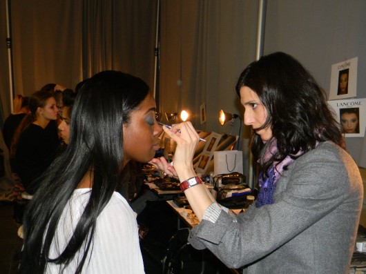 Backstage at Chris Benz with Lancome and Clarisonic with Video « The Fashion Bomb Blog /// All Urban Fashion… All the Time