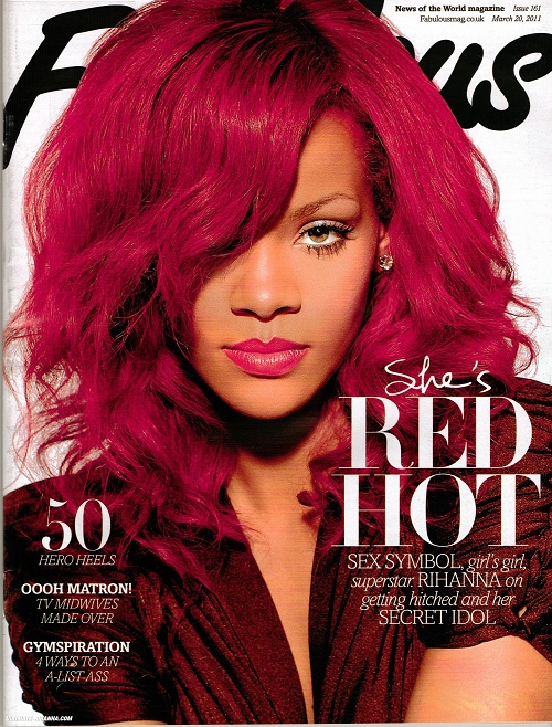 Rihanna Covers the March 2011 Issue of Fabulous Magazine