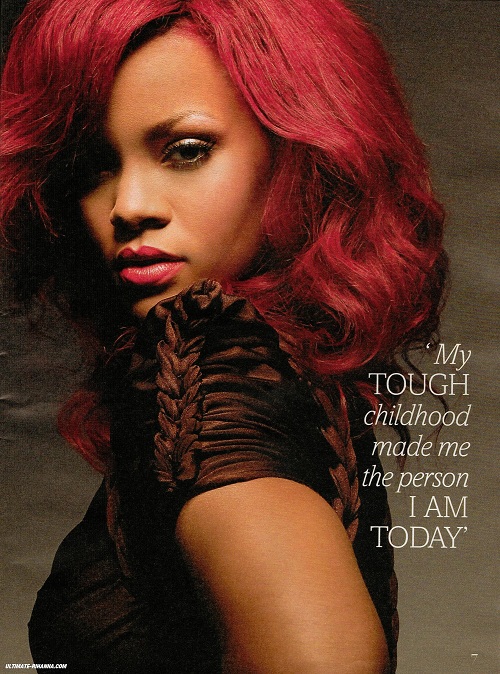 Rihanna covers the March 2011 issue of London's Fabulous Magazine 