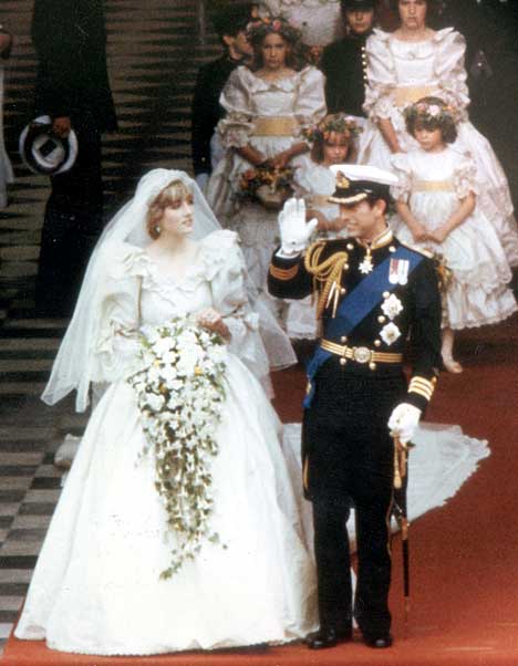 pictures of princess diana wedding dress. and…princess-like.