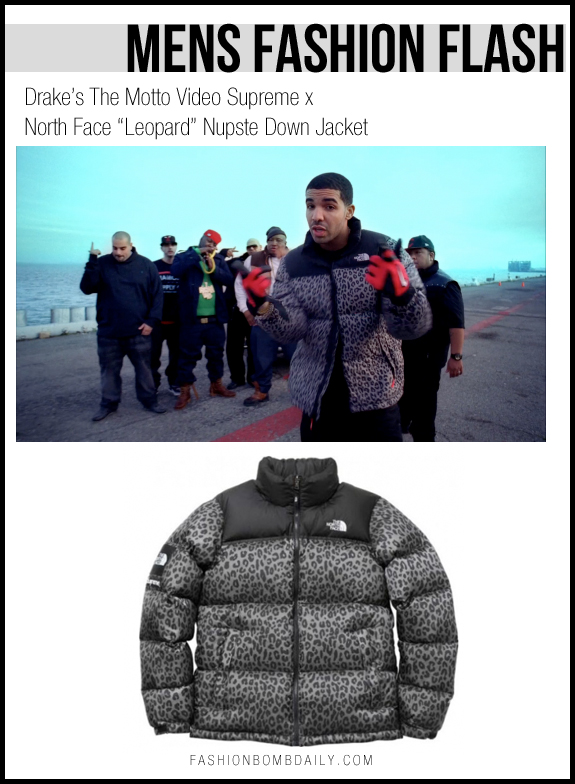 north face supreme cheetah print jacket