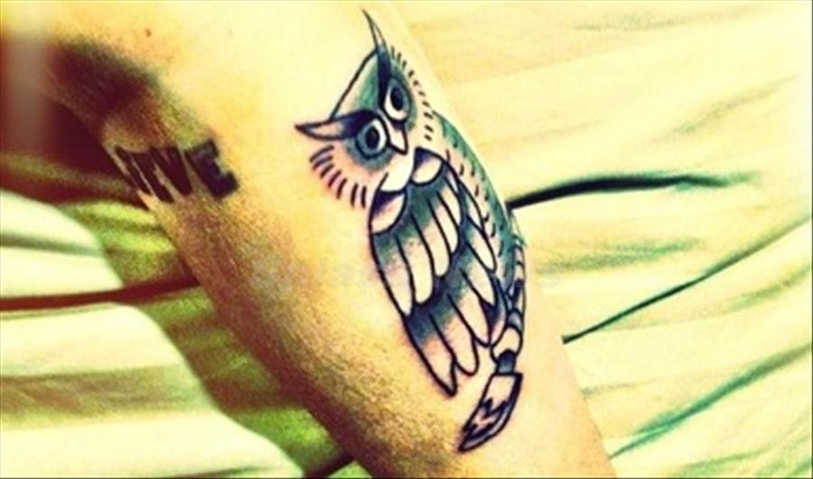 Amy Owl Tattoo