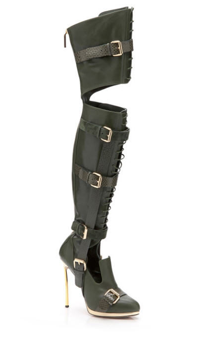 prabal-gurung-fall-2013-olive-over-the-knee-boots
