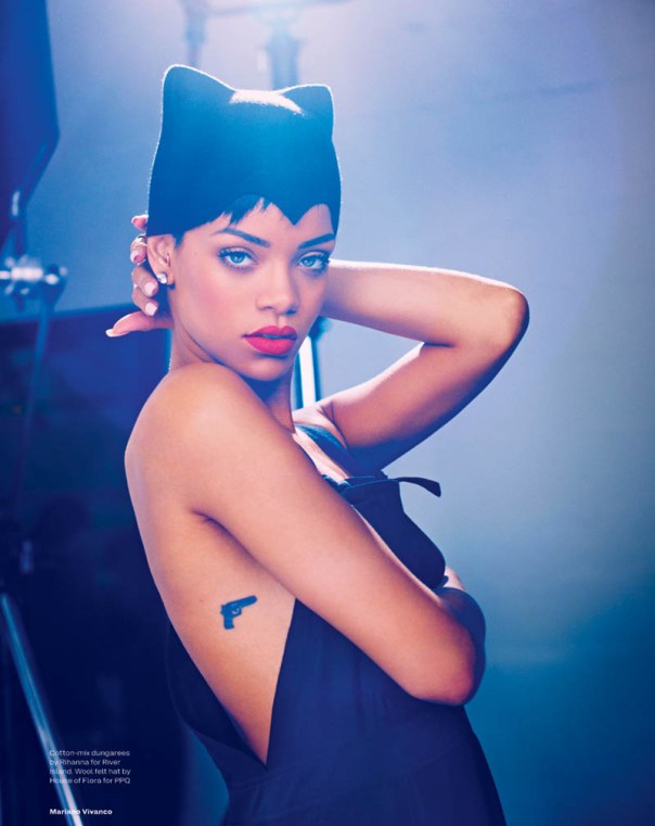 Snapshot: Rihanna by Mariano Vivanco for Elle UK April 2013 (Full Spread), The Fashion Bomb Blog