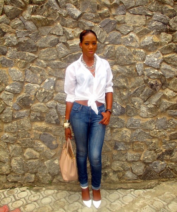 how to you wear white pumps spring 2013