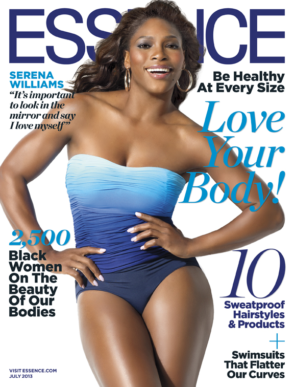 serena williams for essence july 2013