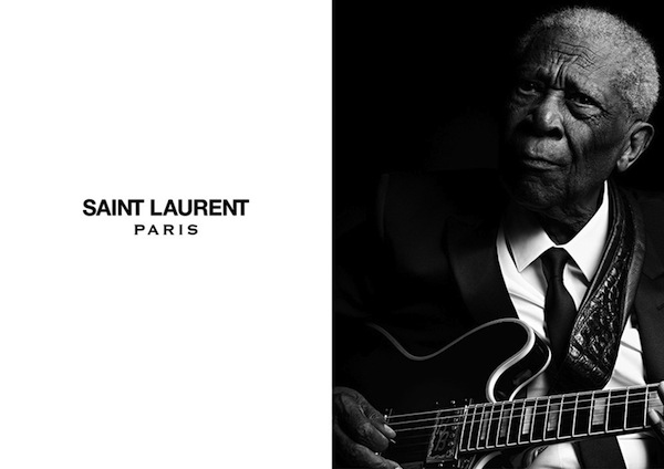 Jerry Lee Lewis, Chuck Berry & B.B. King by Hedi Slimane for Saint Laurent Music Project Fall:Winter 2013 Ad Campaigns