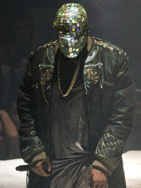 Kanye West Wears Custom Maison Martin Margiela for Yeezus Tour 1