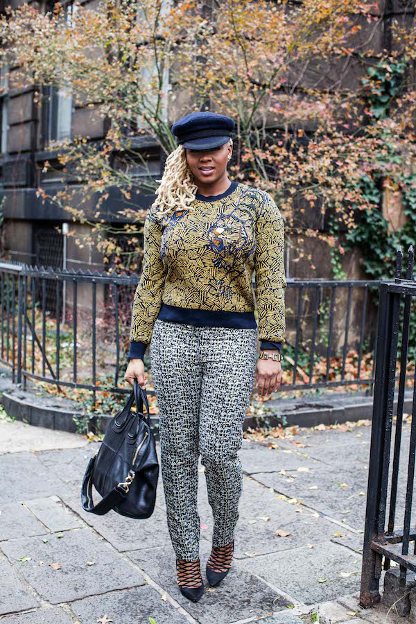 Thanksgiving Style Diary: A Kenzo Tiger Beaded ASOS Metallic Pants, DSquared2 Rasso Pumps