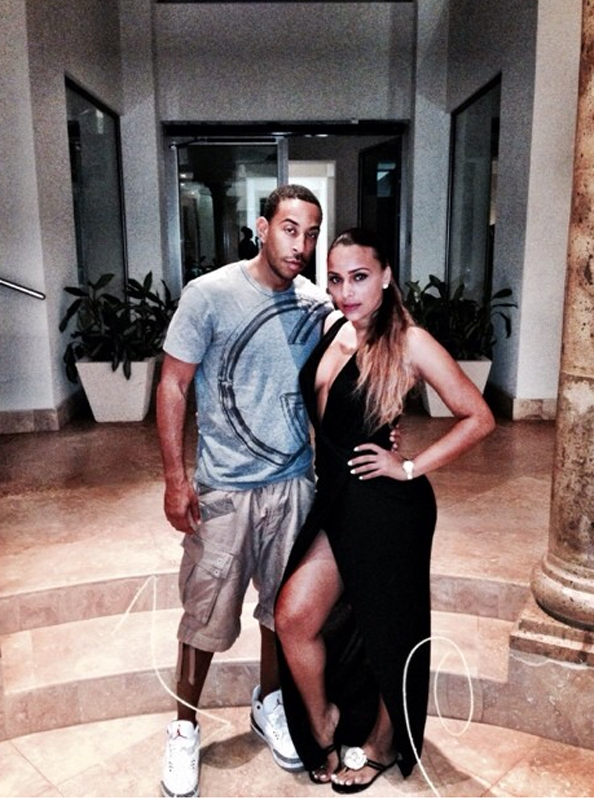 Ludacris and Girlfriend  Eudoxie Vacation in St. Barts