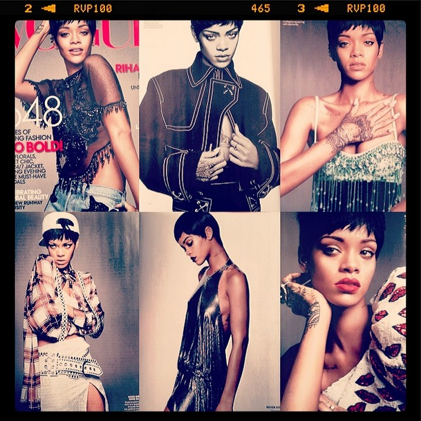 Rihanna Vogue March 2014