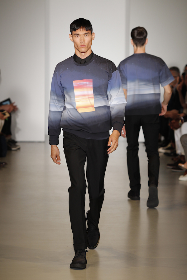 5 Calvin Klein Collection's Spring 2014 James Terrell Inspired Nature Printed Tee 9