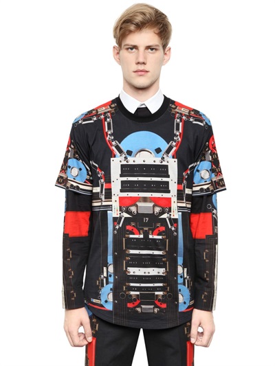 Rico Love's Instagram Givenchy Spring 2014 Columbian Print T-Shirt