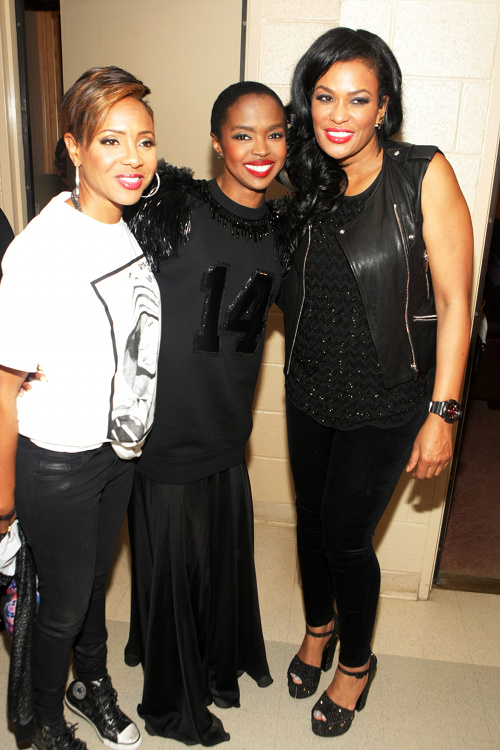 Lauryn Hill, MC Lyte and Beverly Bond Attend 'Rock Like A Girl' concert series