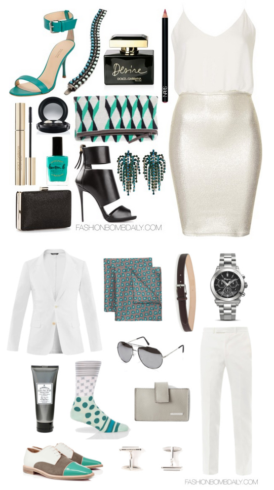 white outfits for a party
