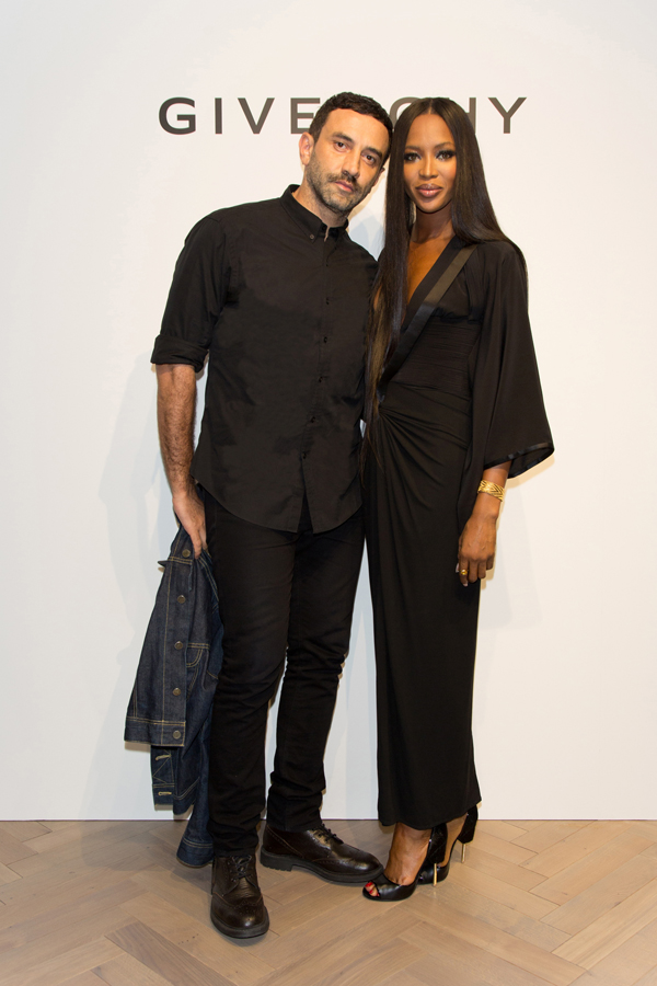 Naomi Campbell In Givenchy by Riccardo Tisci