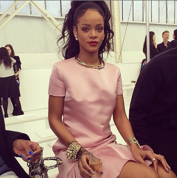 rihanna dior cruise show gets paid to attend