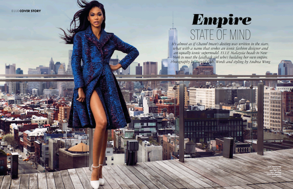 1 Chanel Iman for Elle Malaysia July 2014