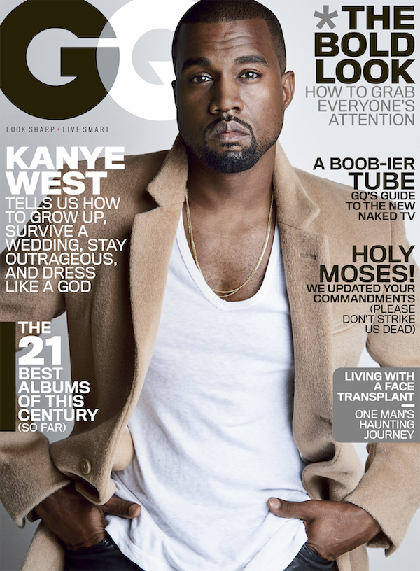 Kanye West for GQ August 2014