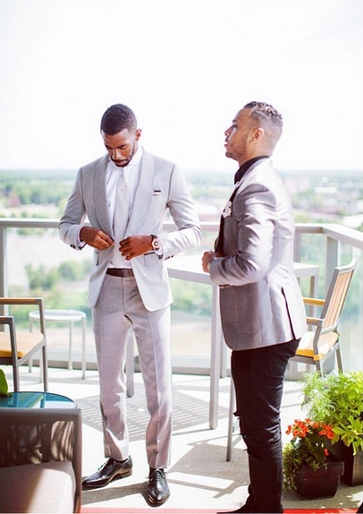 Mike Conley in Waraire Boswell and Dior Homme