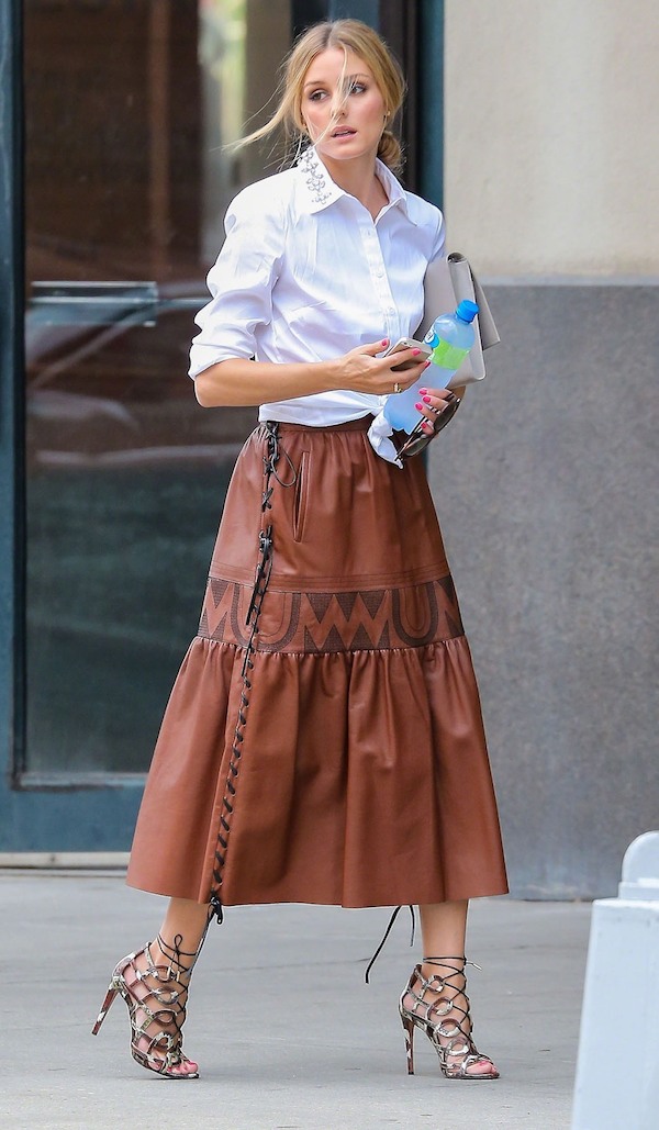 Olivia Palermo Is Spotted Out In New York City Fashion Bomb