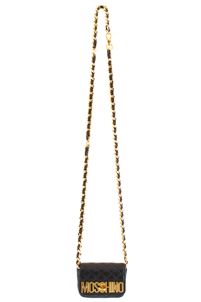 Splurge Moschino's Tiny Quilted Chain Bag1