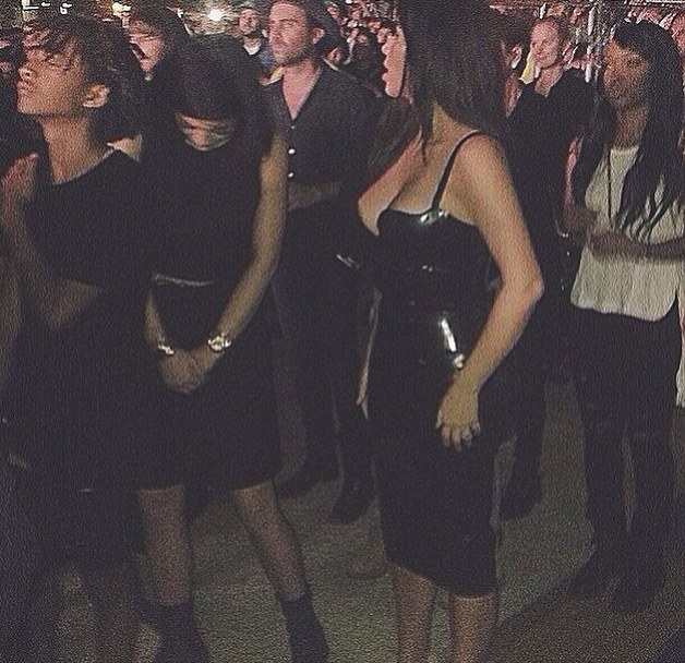 kim kardashian made in america festival black dress