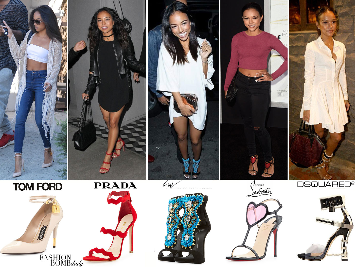 dsquared shoes evelyn lozada