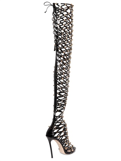 dsquared thigh high sandals