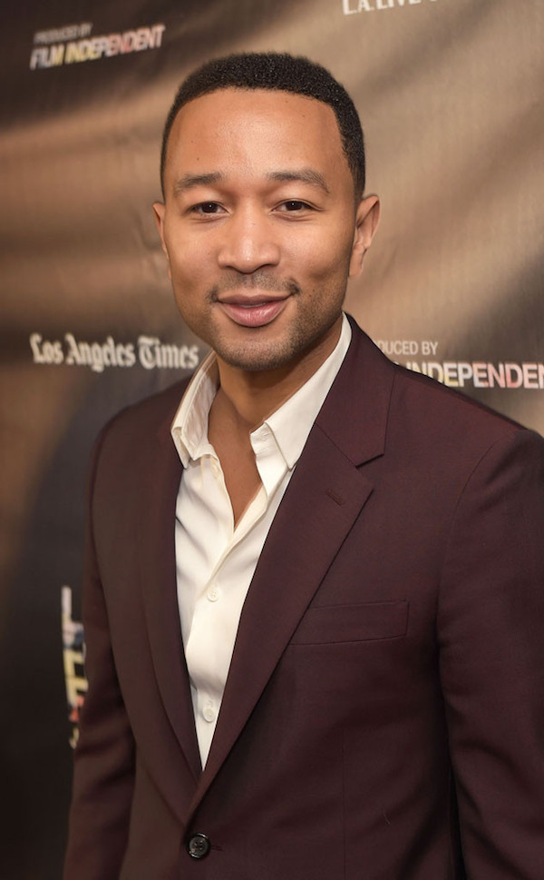 John Legend skewed dapper at the Can You Dig This premiere at L.A. Live.