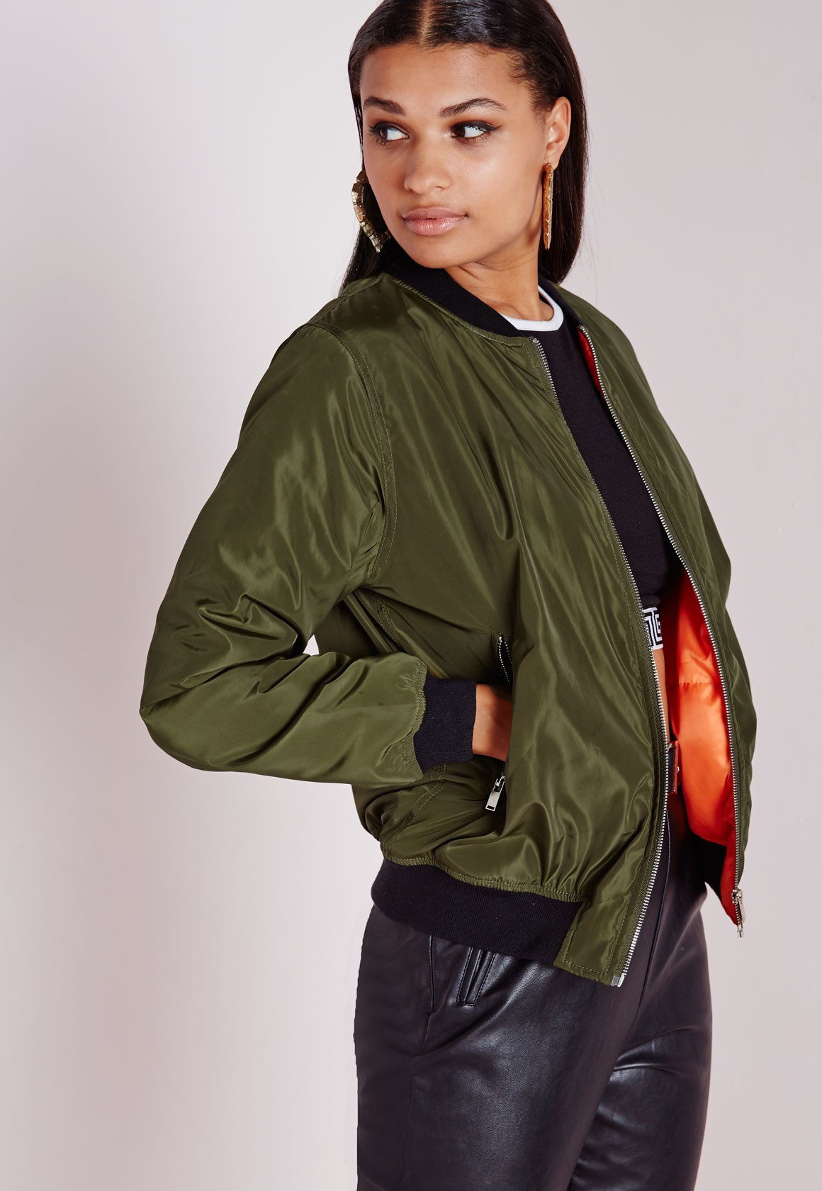 Bomb Product of the Day: MissGuided’s Olive Green Padded Bomber Jacket